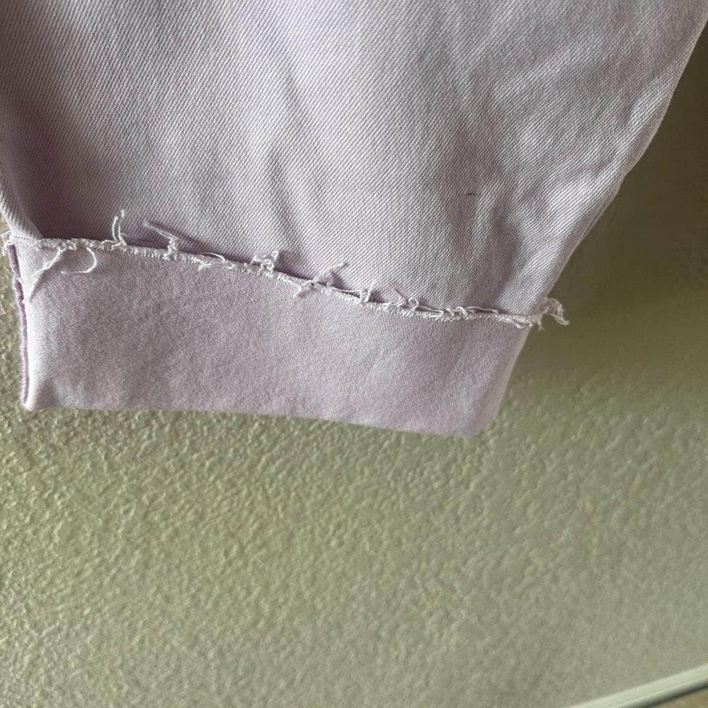 Vigoss Marley Distressed Cuffed Capri in Lavender 24W NWT - Picture 6 of 6